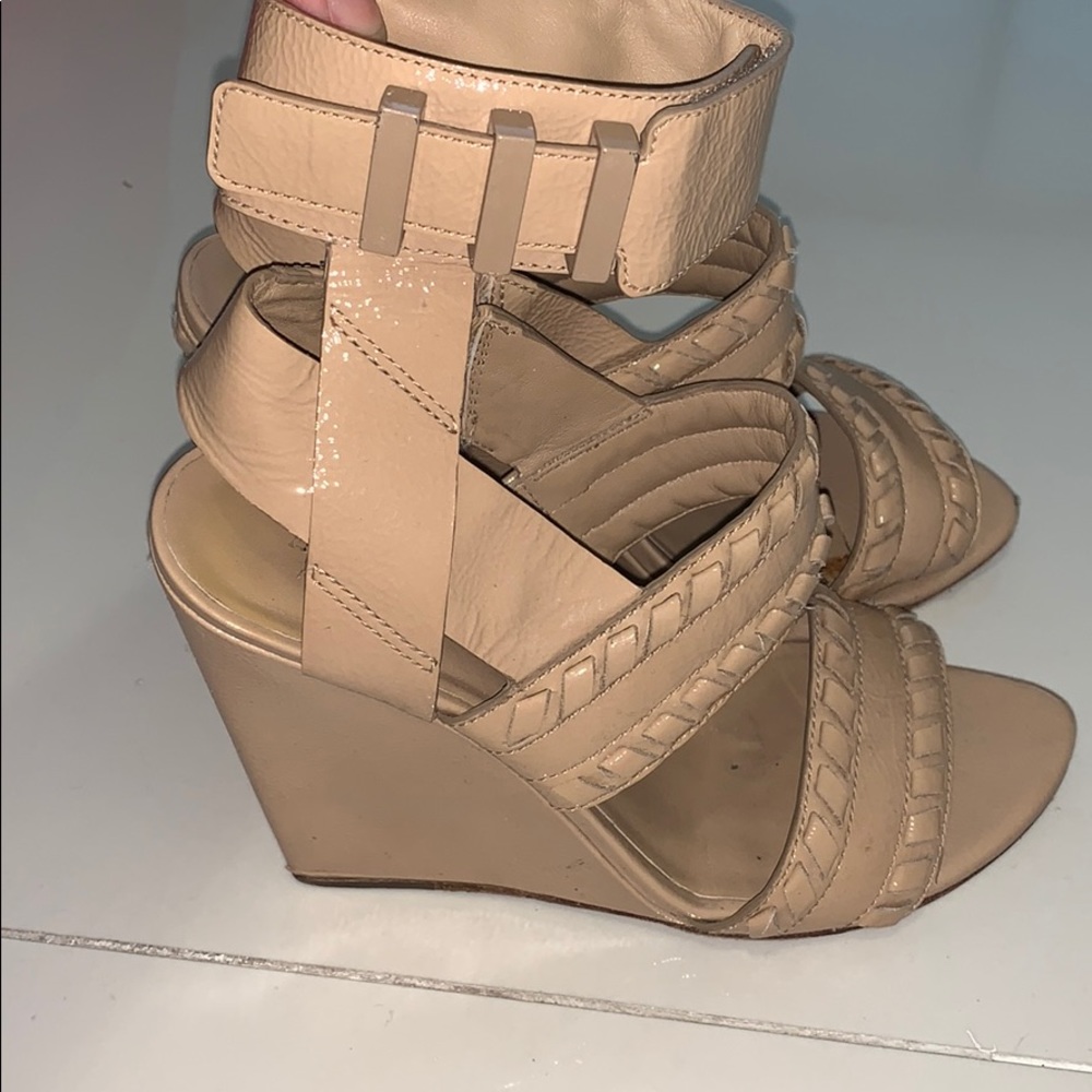 Alexander wang tanned wedges 100% authentic